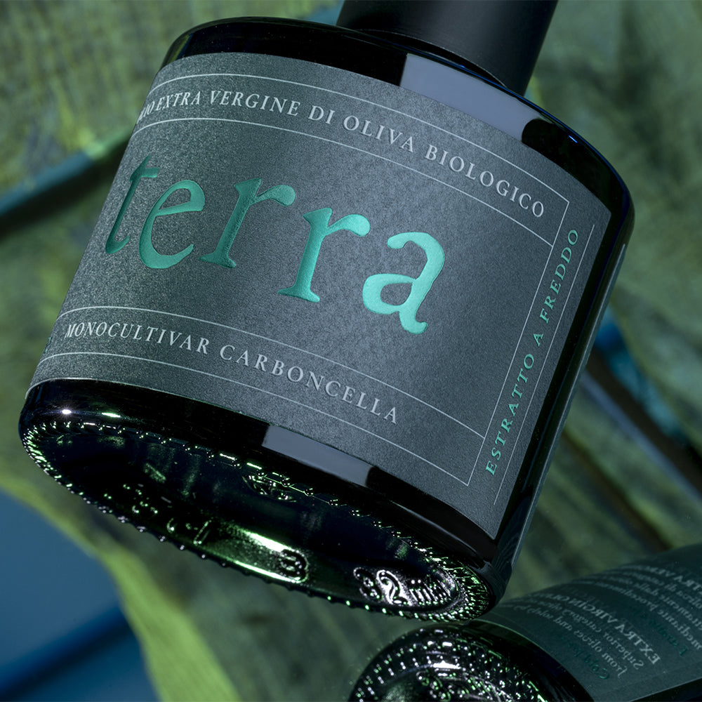 Terra Monocultivar BIO – Organic extra virgin olive oil monocultivar Carboncella 2024