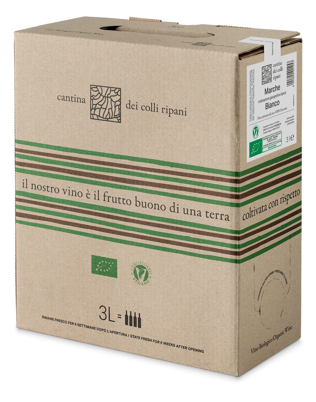 BIO Marche IGT Bianco from 100% Pecorino grapes 2022